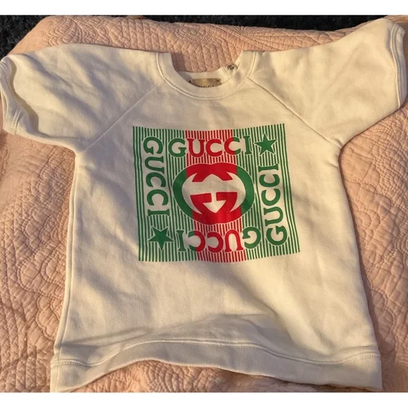 GUCCI ~Baby Felted Sweatshirt - Picture 6 of 15